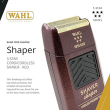 Load image into Gallery viewer, Wahl Professional 5-Star Series Rechargeable Shaver/Shaper #8061-100 - Up to 60 Minutes of Run Time - Bump-Free, Ultra-Close Shave
