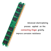 Load image into Gallery viewer, 8GB Kit (4x2GB) DDR2 800Mhz Udimm RAM, Royemai DDR2-800U PC2-6400 2GB 1.8V CL6 240-pin 2Rx8 Non-ECC Unbuffered Desktop Computer RAM Memory Modules, xgbddrudimmvdesktopgr_51
