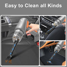 Load image into Gallery viewer, Handheld Car Vacuum Cleaner, 17000PA High Power Cordless Vacuum Cleaner with Brushless Motor, 3 in 1 Keyboard Portable Vacuum Cleaner, Mini Hand Held Vacuum Cleaner for Car Home
