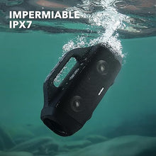 Load image into Gallery viewer, Soundcore Anker Motion Boom Waterproof Bluetooth Speaker with Titanium Drivers, BassUp Technology, IPX7, 24H Playtime, App, Built-in Handle, Outdoor Speaker for Camping, Pool, Beach, Backyard
