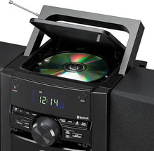 Load image into Gallery viewer, JENSEN® Portable Stereo Bluetooth CD Music System with Cassette and Digital AM/FM Radio
