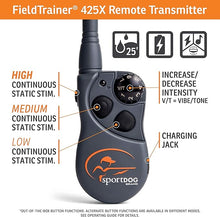 Load image into Gallery viewer, SportDOG Brand FieldTrainer 425X Remote Training Collar, E Collar for Dogs - Waterproof Dog Trainer, Submersible Up to 25 Feet, Rechargeable Dog Training Collar with Remote Shock, Vibrate, and Tone
