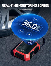 Load image into Gallery viewer, AstroAI Portable Air Compressor and Tire Inflator - 12V DC Auto Accessory with LED Light and Digital Display - 100PSI for Car, Bicycle and Other Tires
