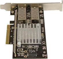 Load image into Gallery viewer, StarTech.com 10G Network Card - 2X 10G Open SFP+ Multimode LC Fiber Connector - Intel 82599 Chip - Gigabit Ethernet Card (PEX20000SFPI)
