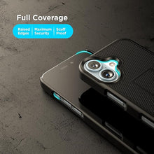 Load image into Gallery viewer, Encased DuraClip Compatible with iPhone 16 Belt Clip Holster Case with Tempered Glass Screen Protector (Black)
