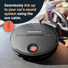 Load image into Gallery viewer, CD Player Portable, Battery Playback Portable CD Player 7Hr Playtime, Small CD Players for Car (AUX only) | Oakcastle CD10 Portable CD Player with Headphones, CD Walkman, Discman
