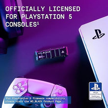 Load image into Gallery viewer, WD_BLACK 1TB SN850P NVMe M.2 SSD Officially Licensed Storage Expansion for PS5 Consoles, up to 7,300MB/s, with heatsink - WDBBYV0010BNC-WRSN
