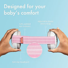 Load image into Gallery viewer, Alpine Muffy Baby Ear Protection for Babies and Toddlers up to 36 Months - CE &amp; ANSI Certified - Noise Reduction Earmuffs - Comfortable Baby Headphones Against Hearing Damage &amp; Improves Sleep - Pink
