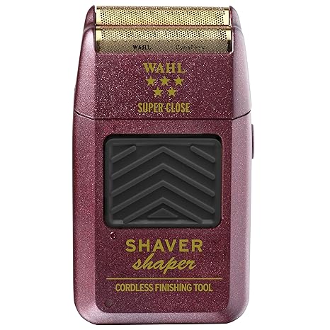 Wahl Professional 5-Star Series Rechargeable Shaver/Shaper #8061-100 - Up to 60 Minutes of Run Time - Bump-Free, Ultra-Close Shave