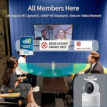 Load image into Gallery viewer, KanDao Meeting S Video Conference Camera System, Microphone Speaker 4-in-one Conference Camera, AI Framing &amp; Smart Tracking,180-degree Meeting Room Camera, 4K Capture, WiFi/HDMI/USB, Plug &amp; Play
