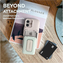 Load image into Gallery viewer, VRS DESIGN Orb Case for iPhone 16 Plus (2024), Premium Card Wallet Case [3 Cards] Durable Built-in Stand Cover Compatible with iPhone 16 Plus (Purple)
