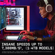 Load image into Gallery viewer, WD_BLACK 1TB SN850X NVMe Internal Gaming SSD Solid State Drive - Gen4 PCIe, M.2 2280, Up to 7,300 MB/s - WDS100T2X0E
