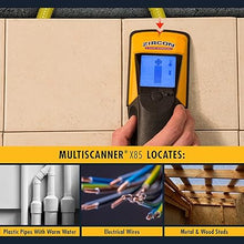 Load image into Gallery viewer, Zircon x85 Center Finding Stud Finder with AC Live Wire Detection and Thermal Wall Scanner for Detecting Water-Filled PEX Tubing up to 2 inches Deep
