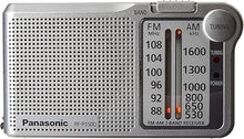 Load image into Gallery viewer, Panasonic RFP-150D Battery Operated AM/FM Portable Pocket Size Radio (Silver/mat)
