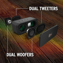 Load image into Gallery viewer, The Klipsch Nashville Portable Bluetooth Speaker with a 2.25&quot; full range drivers for 360 degree audio, IP67 dust and waterproof rating, 24 hours of playtime for a premium live concert experience
