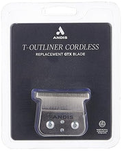 Load image into Gallery viewer, Andis 04555 Cordless T-Outliner Lithium Ion Replacement Deep Tooth GTX Blade - Carbon Steel
