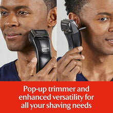 Load image into Gallery viewer, Remington F5 Power Series Foil Shaver, Electric Razor for Men, Cordless Rechargeable with Pop Up Trimmer, Pivot &amp; FlexFoil Technology, Lightweight Handheld Design, Black
