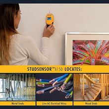 Load image into Gallery viewer, Zircon StudSensor A150 Wall Scanner and Center/Edge Locating Stud Finder with WireWarning Detection and Signal Strength Indicator, Center Finding
