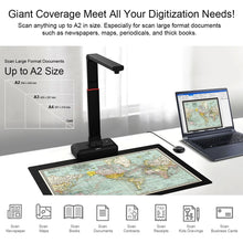 Load image into Gallery viewer, VIISAN S21 23MP A2/A3 Book Document Camera Scanner Large Format Overhead Multi-Language OCR
