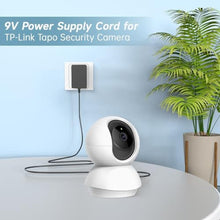Load image into Gallery viewer, 9V Power Supply Cord Compatible with TP-Link Tapo Camera C100 C200 C210_175
