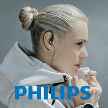 Load image into Gallery viewer, PHILIPS SHS3200BK/37 Flexible Earhook Headphones, Black
