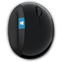 Load image into Gallery viewer, Microsoft Sculpt Ergonomic Mouse, Black - Wireless Mouse for Natural Wrist Comfort with 4-Way Scroll Wheel for PC/Laptop/Desktop, works with Mac/Windows 8/10/11 Computers
