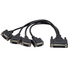Load image into Gallery viewer, IO CREST 4 Port RS-232 Serial PCIe 2.0 X1 Controller Card Components SI-PEX15042
