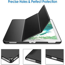Load image into Gallery viewer, JETech Case for iPad Pro 12.9 Inch (1st and 2nd Generation, 2015 and 2017 Model), Auto Wake/Sleep (Black)
