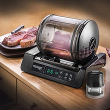 Load image into Gallery viewer, STX International Chef&#39;s Elite Vacuum Marinator &amp; Tumbler | Marinate Meat &amp; Vegetables in 15 Minutes | Adjustable Timer | Auto Shut-Off | Meat Tenderizer Included
