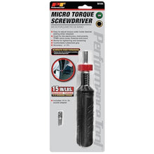 Load image into Gallery viewer, Performance Tool M194 Adjustable Micro Torque Screwdriver (3-15 inch/lbs)
