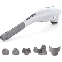 Load image into Gallery viewer, RENPHO Rechargeable Handheld Back Massager, Cordless Electric Neck Massage Tool for Shoulder, Foot, Leg, Calf, FSA &amp; HSA Eligible, Gifts for Women and Men
