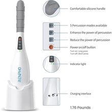 Load image into Gallery viewer, RENPHO Rechargeable Handheld Back Massager, Cordless Electric Neck Massage Tool for Shoulder, Foot, Leg, Calf, FSA &amp; HSA Eligible, Gifts for Women and Men
