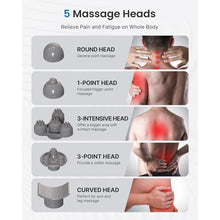 Load image into Gallery viewer, RENPHO Rechargeable Handheld Back Massager, Cordless Electric Neck Massage Tool for Shoulder, Foot, Leg, Calf, FSA &amp; HSA Eligible, Gifts for Women and Men
