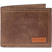 Load image into Gallery viewer, Columbia Men&#39;s Everyday Bifold Wallet-Multiple Card Slots, Id Window
