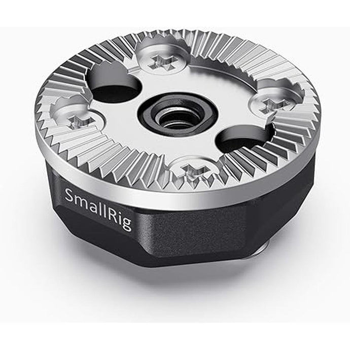 SMALLRIG Standard Rosette Bolt-On Mount (M6 Thread, 31.8 Diameter) for Camera Cage and Accessories - 1939