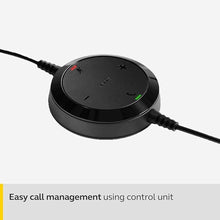 Load image into Gallery viewer, Jabra Evolve 20 UC Stereo Wired Headset/Music Headphones (U.S. Retail Packaging), Black
