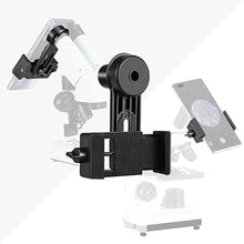 Load image into Gallery viewer, Smartphone Camera Adapter - Microscope Eyepiece Tube 23.2mm, Built-in 16X Microscope Eyepiece

