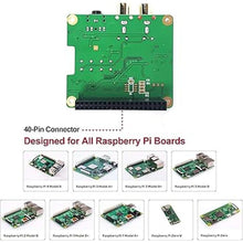 Load image into Gallery viewer, InnoMaker Raspberry Pi HIFI DAC HAT PCM5122 HIFI DAC Audio Card Expansion Board for Raspberry Pi 5 4 3 B+ Pi Zero etc. (DAC HAT)
