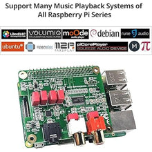Load image into Gallery viewer, InnoMaker Raspberry Pi HIFI DAC HAT PCM5122 HIFI DAC Audio Card Expansion Board for Raspberry Pi 5 4 3 B+ Pi Zero etc. (DAC HAT)
