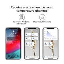 Load image into Gallery viewer, Aqara Temperature and Humidity Sensor, Requires AQARA HUB and Not Support Third Party Hubs, Zigbee, for Remote Monitoring and Home Automation, Compatible with Apple HomeKit, Alexa, Works with IFTTT
