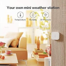 Load image into Gallery viewer, Aqara Temperature and Humidity Sensor, Requires AQARA HUB and Not Support Third Party Hubs, Zigbee, for Remote Monitoring and Home Automation, Compatible with Apple HomeKit, Alexa, Works with IFTTT
