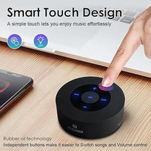 Load image into Gallery viewer, XLeader Small Wireless Speaker (Travel Case Packed) Portable Bluetooth Speaker with Micro SD Card, Mic, Aux input, Touch Screen, Deep Bass, 12H Playtime, Mini speaker for iPhone Laptop PC Bathroom Car
