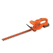 Load image into Gallery viewer, BLACK+DECKER 20V MAX Hedge Trimmer, Cordless, 18 inch Blade, Reduced Vibration, Battery and Charger Included (LHT218C1)
