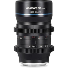 Load image into Gallery viewer, SIRUI 35mm Anamorphic Lens F1.8 1.33X APS-C Cinema Lens for M4/3 Mount(SR-35M)
