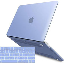 Load image into Gallery viewer, IBENZER Compatible with MacBook Pro 15 Inch Case 2019 2018 2017 2016 A1990 A1707, Plastic Hard Shell Case with Keyboard Cover for Mac Pro 15 Touch Bar, Serenity Blue, T15SRL+1A
