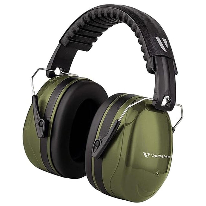 Vanderfields Hearing Protection Ear Muffs for Noise Reduction, 33dB Certified, Noise Cancelling Safety Ear Protection for Shooting, Adult Headphones for Lawn Mowing, DIY, Construction, Woodworking