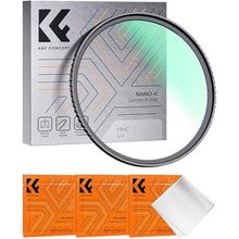 Load image into Gallery viewer, K&amp;F Concept 82mm MC UV Protection Filter Slim Frame with 18-Multi-Layer Coatings for Camera Lens (K-Series)
