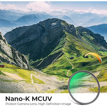 Load image into Gallery viewer, K&amp;F Concept 82mm MC UV Protection Filter Slim Frame with 18-Multi-Layer Coatings for Camera Lens (K-Series)
