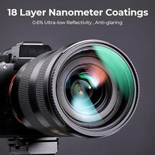 Load image into Gallery viewer, K&amp;F Concept 82mm MC UV Protection Filter Slim Frame with 18-Multi-Layer Coatings for Camera Lens (K-Series)
