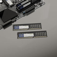 Load image into Gallery viewer, Timetec 32GB KIT(2x16GB) DDR4 3200MHz (or 2933MHz or 2666MHz) PC4-25600 Non-XMP CL22 1.2V Non-ECC Unbuffered 2Rx8 Dual Rank 288 Pin UDIMM Desktop PC Computer Memory RAM Module Upgrade
